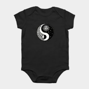 Yin and Yang: Celestial Balance Baby Bodysuit